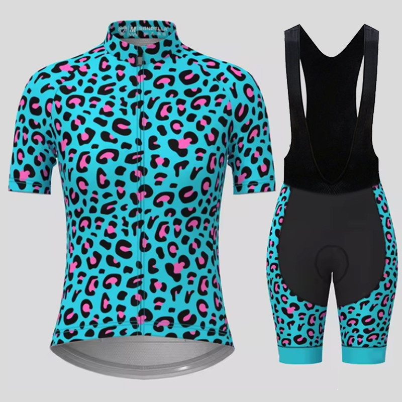 Cycling Gear Brands - Erkek nefes bisiklet takım seti, mavi