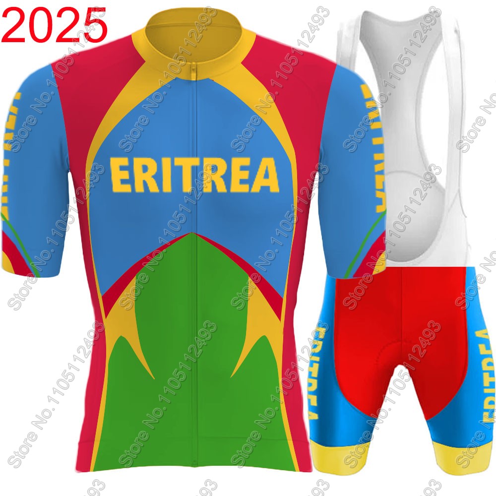 Cycling Gear Brands - 2025 Eritre Milli Takımı Bisiklet Forması